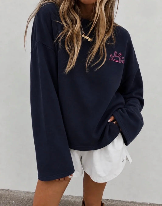 Sweater Iconic Blauw