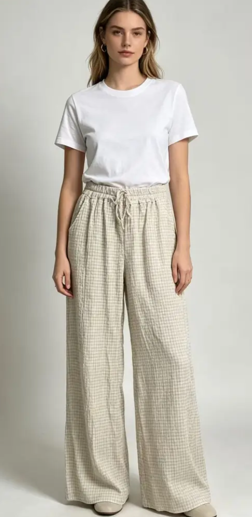 Broek Elin Beige