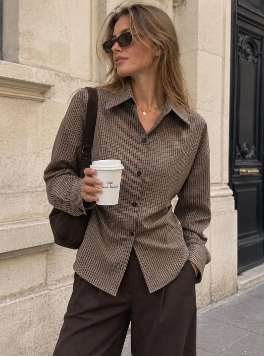 Blouse Fien Bruin