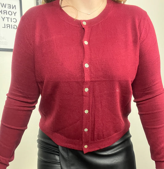 Vest Sanne Bordeaux