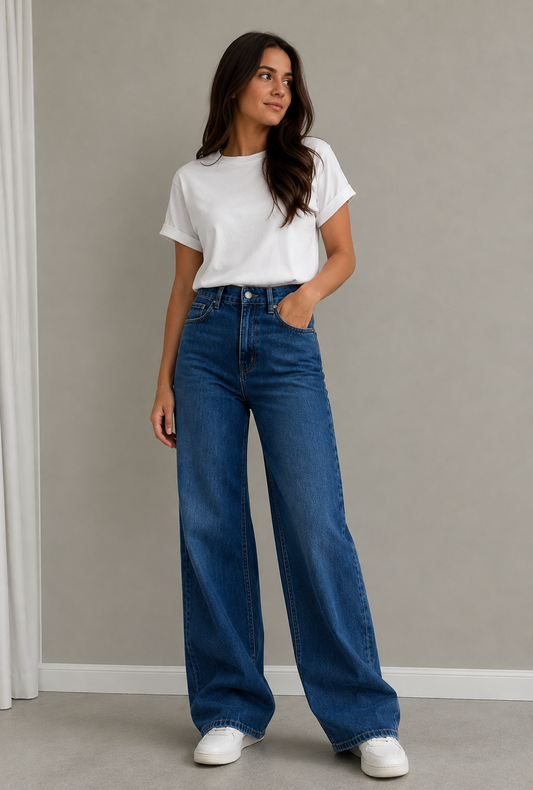 Jeans Maartje Goodies TALL donker blauw