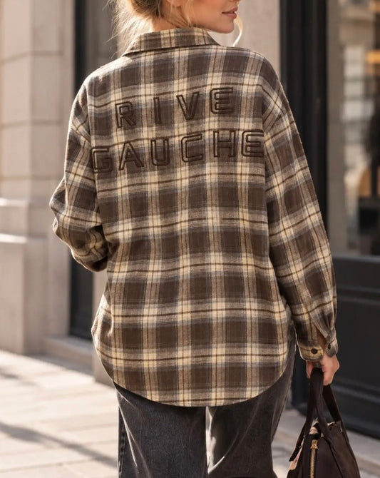 Blouse Bruin (pre-order 1-11)