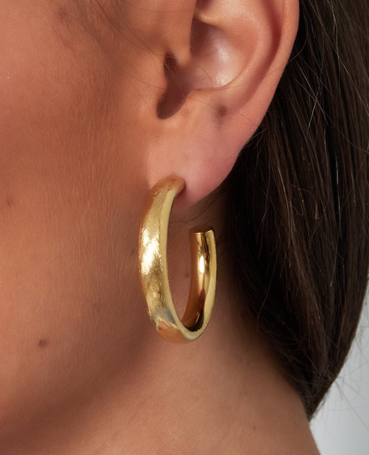 Oorbellen Hoop Zilver