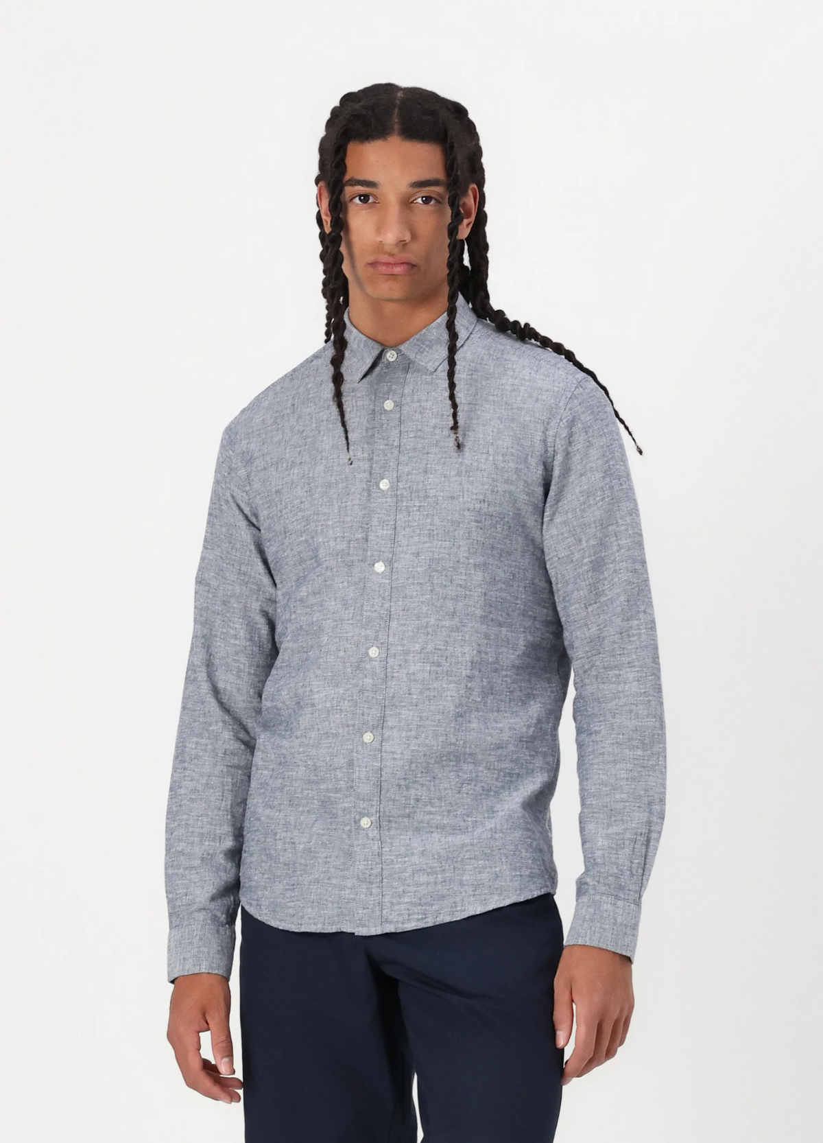 Linnen blouse (CAIDEN LIFE LS SOLID LINEN)