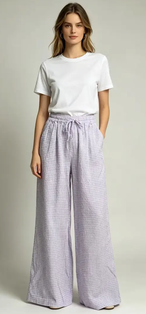 Broek Elin Lila